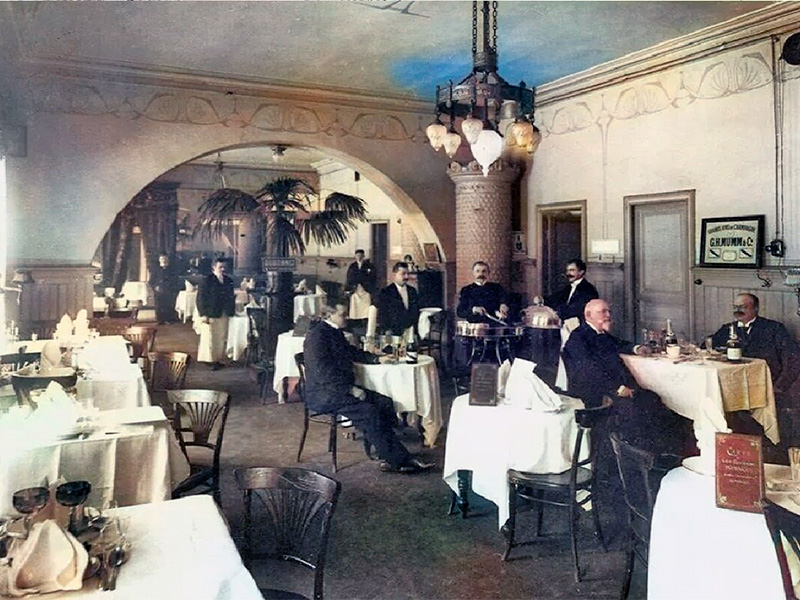 История меню ресторанов и кафе на протяжении веков