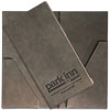 Brown leather eco leather cover stitched with threads Park Inn Radisson Rosa Khutor