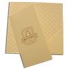 Check Presenters or Bill holders made of designer paper with pocket and printing for the restaurant