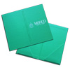 зеленая счет папка из картона для ресторана и кафе