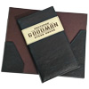 Кожаная счет папка Goodman для ресторана и кафе