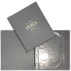 Leatherette cover for plastic files with a ring mechanism for the Verdi Hotel