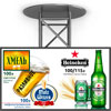 数字菜单板屏幕是啤酒瓶装和生啤酒