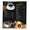 Дизайн кофейной карты для кафе, ресторана, бара или ночного клуба