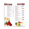 Дизайн винной карты для ресторана, кафе, бара или ночного клуба