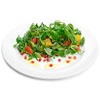 Light citrus salad photo for cafe and restaurant menu