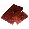 Plates for embossing - Cliches for stamping on folders made of leather, leatherette and eco-leather