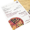 Печать листового меню для ресторанов, кафе, баров и клубов