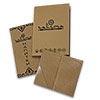 cardboard covers Kraft folders for restaurant menus