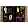 Дизайн карты бара и алкогольной карты для ресторана, кафе, бара или ночного клуба