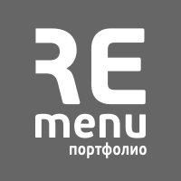 Portfolio of implemented works menus for restaurants