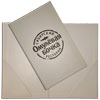 чековая счет папка из картона Омулевая бочка ресторан сибирской кухни