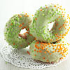 Donut with Apple frosting photo for restaurant and cafe menu