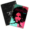 folder menu cover cardboard bolted with metal corners Peoples Cyber Lounge