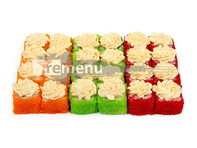 фотосессия суши и ролов для сайта и меню ресторана, японская кухня Суши Сет