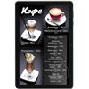 Цифровое меню для ресторана Укроп и Кинза на электронном планшете кофе
